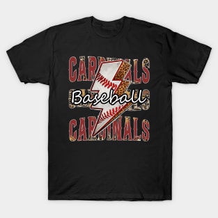 Graphic Baseball Cardinals Proud Name Team Vintage T-Shirt